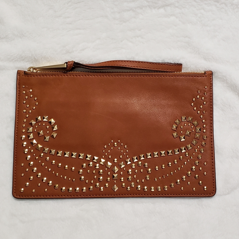 Michael Kors Studded Clutch